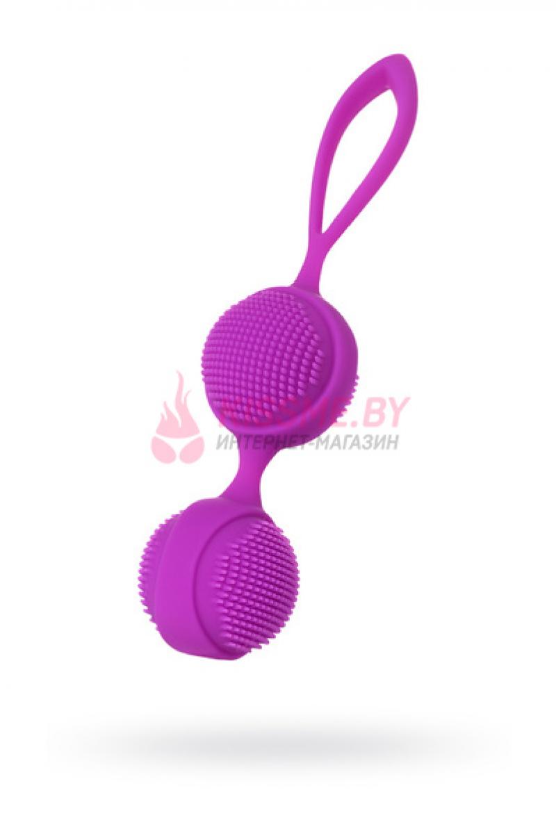 Вагинальные шарики с ресничками JOS NUBY силикон фиолетовый /Код 782012