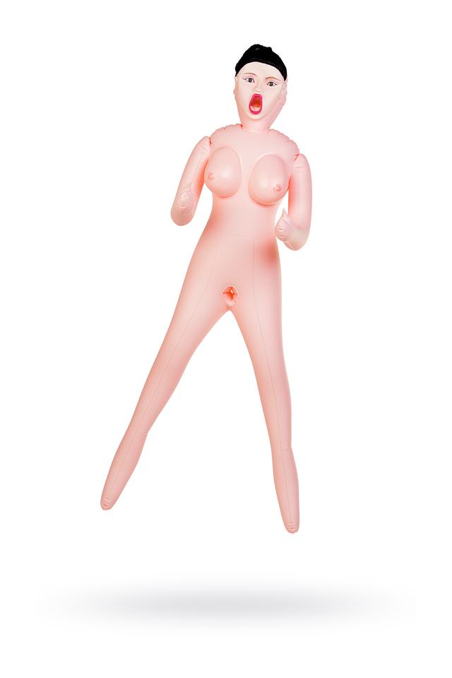 Кукла надувная Dolls-X by TOYFA Scarlett брюнетка с тремя отверстиями кибер вставка вагина-анус