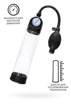 Механическая помпа Sexus Men Training Roald ABS-пластик черная /Код 709016