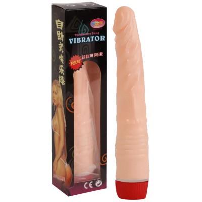 Реалистичный вибратор с аккуратной головкой My Buddy 22 см