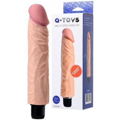 Реалистичный вибратор Toyfa Rican 23 см