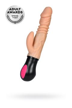 Реалистичный вибратор TOYFA A-Toys Hot shot с функцией Up-Down TPE телесный /Код 761036