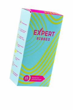 Презервативы ребристые EXPERT Ribbed Germany 15шт