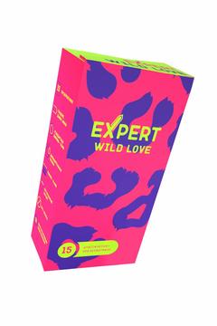 Презервативы ребристые с точками EXPERT Wild Love Germany 15шт