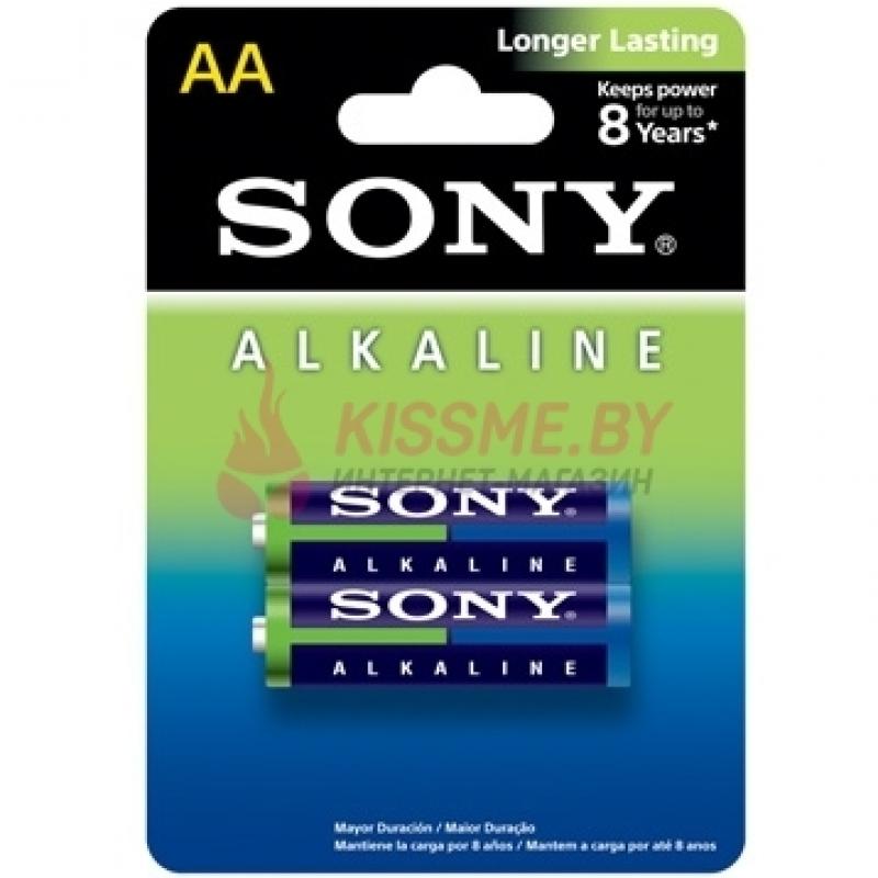 Батарейки Sony Alkaline пальчиковые AA 2 шт