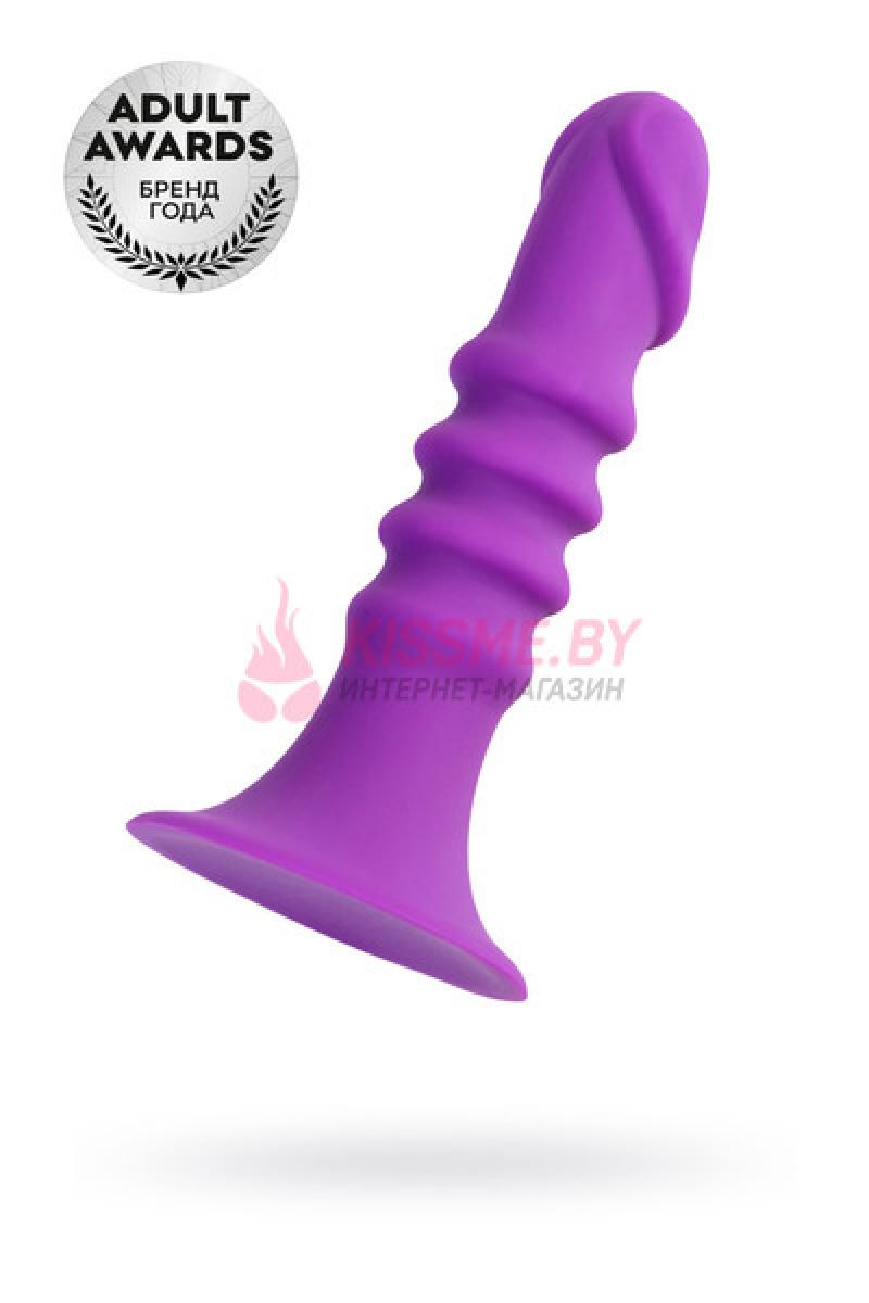 Анальный фаллоимитатор A-Toys Drilly силикон фиолетовый /Код 761319
