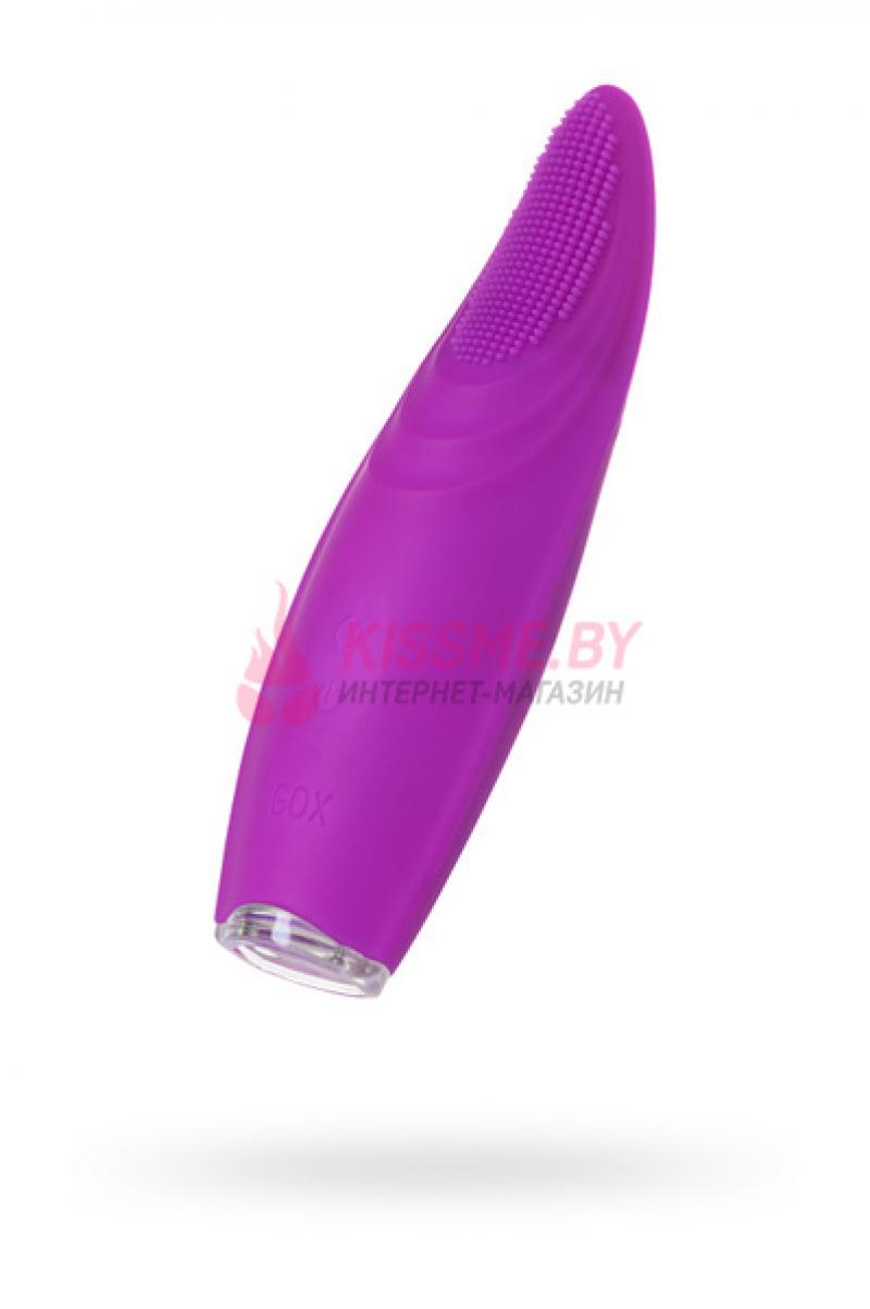 Клиторальный стимулятор с ресничками JOS ALICIA силикон фиолетовый /Код 783019