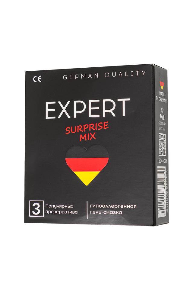 Презервативы Микс EXPERT Surprise Mix Germany 3 шт
