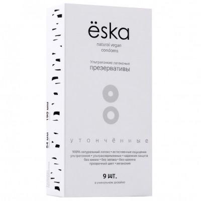 Набор ультратонких латексных презервативов Ёska 9 шт
