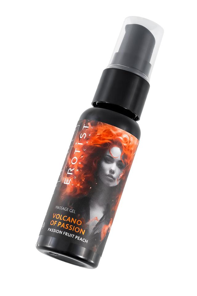 Возбуждающий гель для клитора Erotist с эффектом вибрации VOLCANO OF PASSION PASSION FRUIT PEACH персик-маракуйя 25 мл