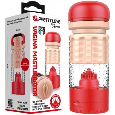 Мульти-скоростной мастурбатор-вагина в колбе Theresa