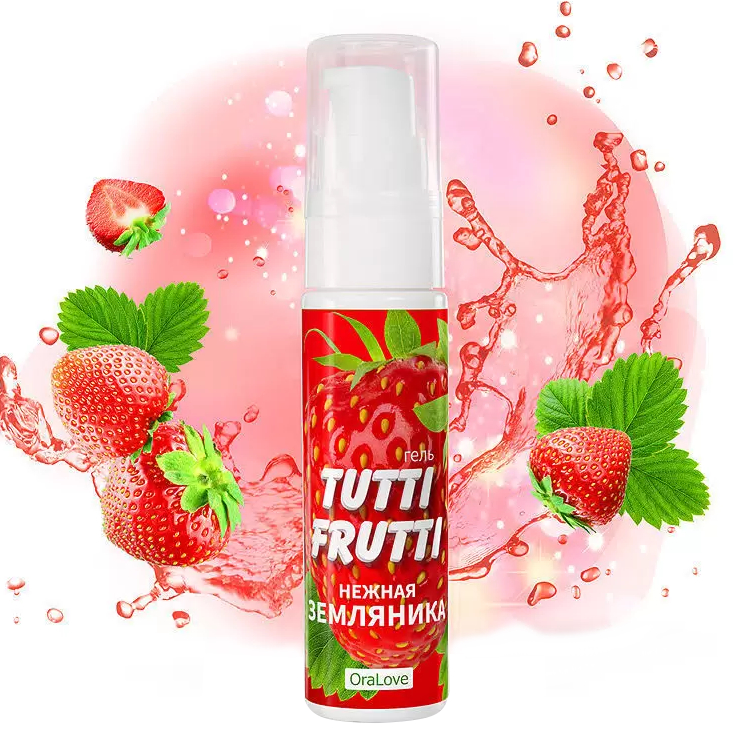 Оральный гель Tutti-Frutti земляника 30 гр