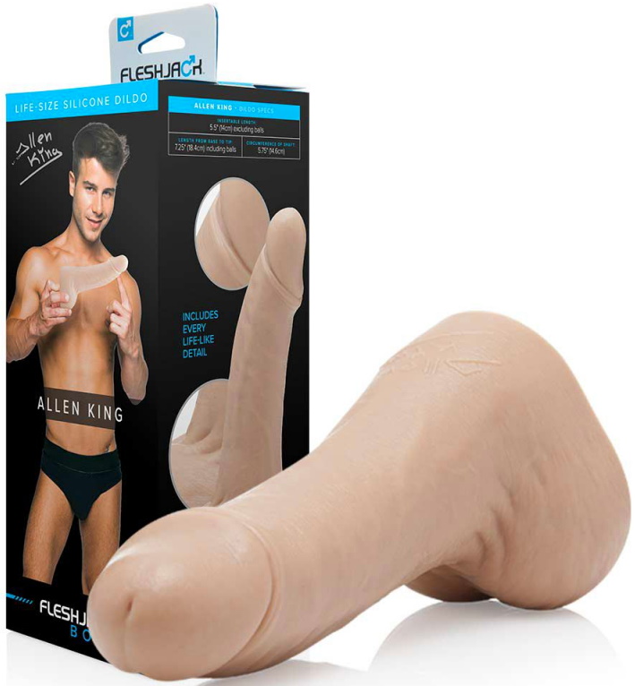 Реалистичный фаллоимитатор FleshJack Boys Allen King Dildo