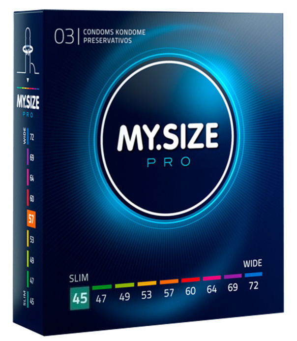 Презервативы My.Size Pro №3 размер 45