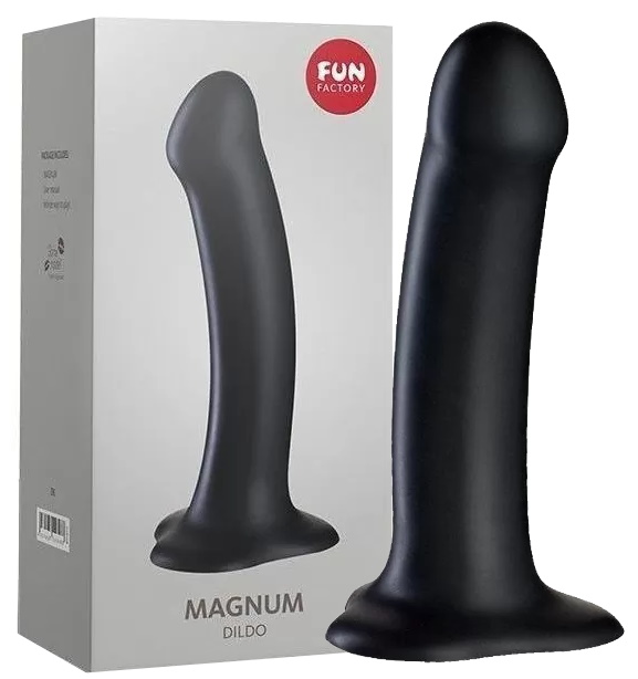 Фаллоимитатор Fun Factory Magnum черный 18 см