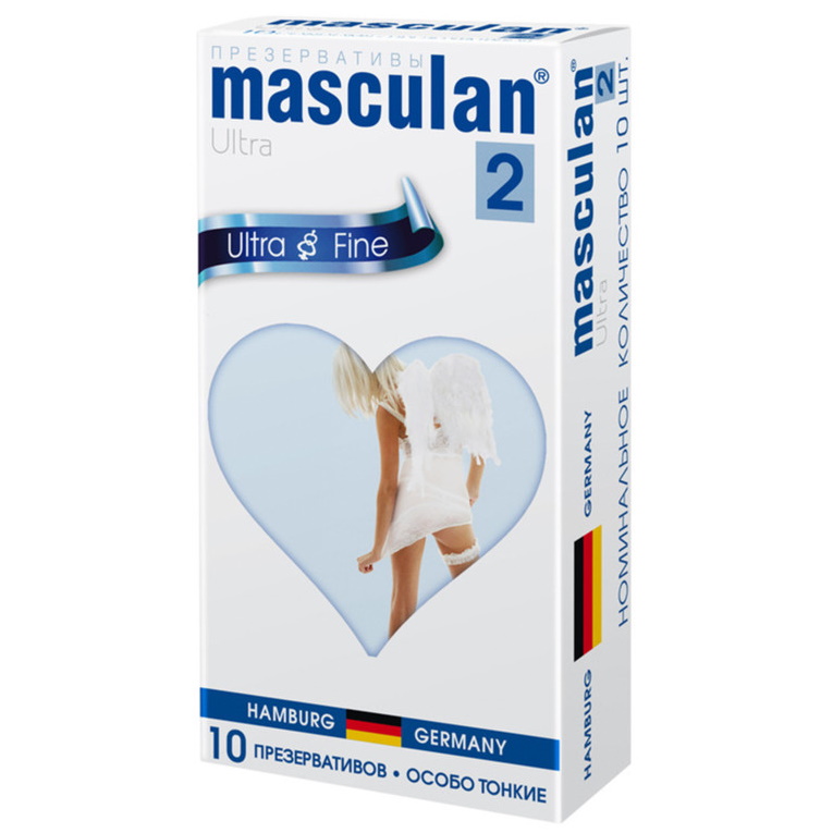 Презервативы Masculan Ultra 2, особо тонкие 10 шт