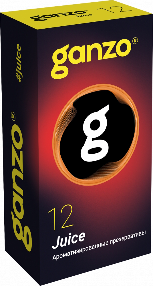 Презервативы Ganzo №12 Juice микс ароматов