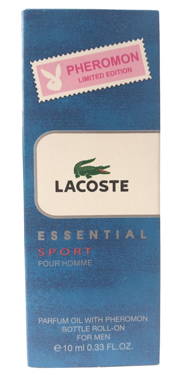 Духи с феромонами (масляные) Lacoste Essential Sport мужские 10 мл