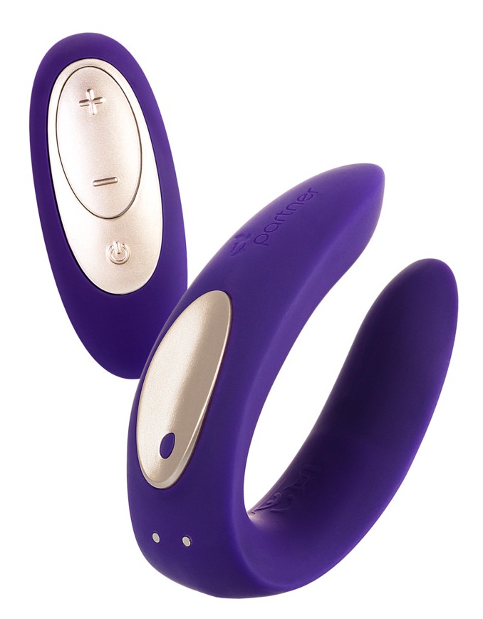 DEMO Вибратор для пар с пультом дистанционного управления Satisfyer Double Plus Remote