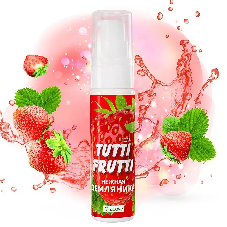 Оральный гель Tutti-Frutti земляника 30 гр