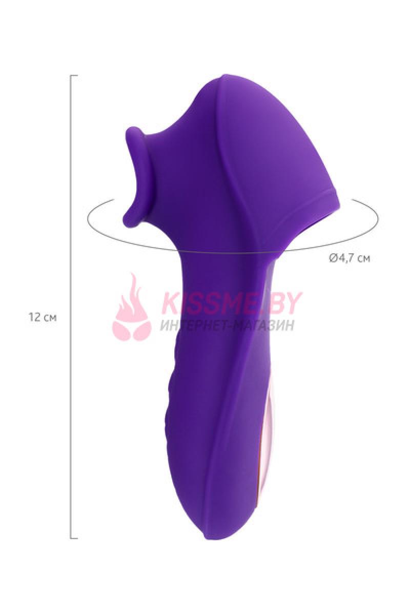 Клиторальный стимулятор - насадка JOS Swizzy силикон фиолетовый /Код 782031