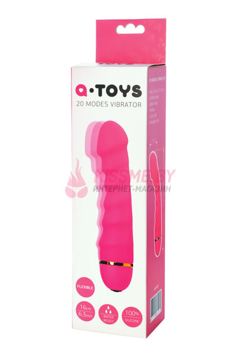 Вибратор A-Toys by TOYFA силикон розовый