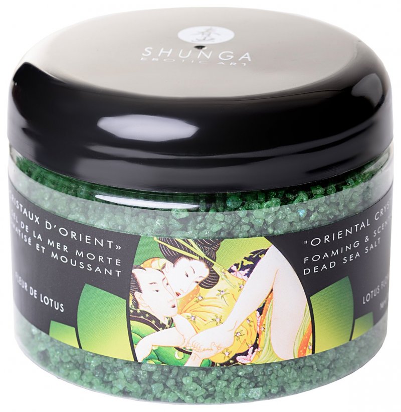 Соль мёртвого моря Shunga Bath Salts Lotus Flower 360 гр