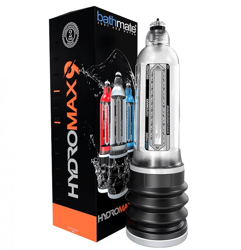 Гидропомпа Bathmate HydroMax9 (Hydromax X40) Crystal прозрачная