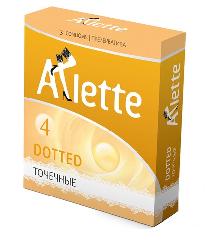 Презервативы Arlette №3 Dotted Точечные