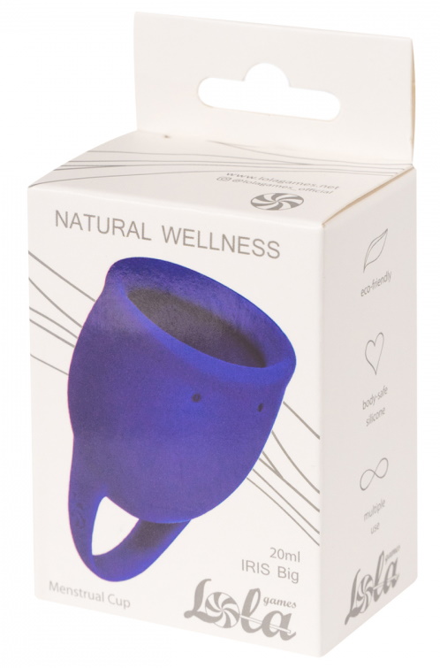 Менструальная чаша Natural Wellness Magnolia Iris Blue 20 мл