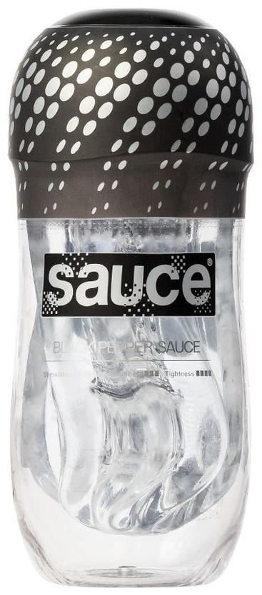 Мастурбатор для умеренной стимуляции Sauce Black Pepper