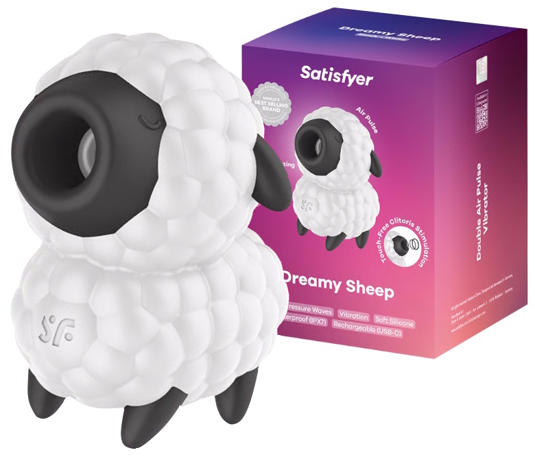 Вакуумно-волновой стимулятор клитора Satisfyer Dreamy Sheep
