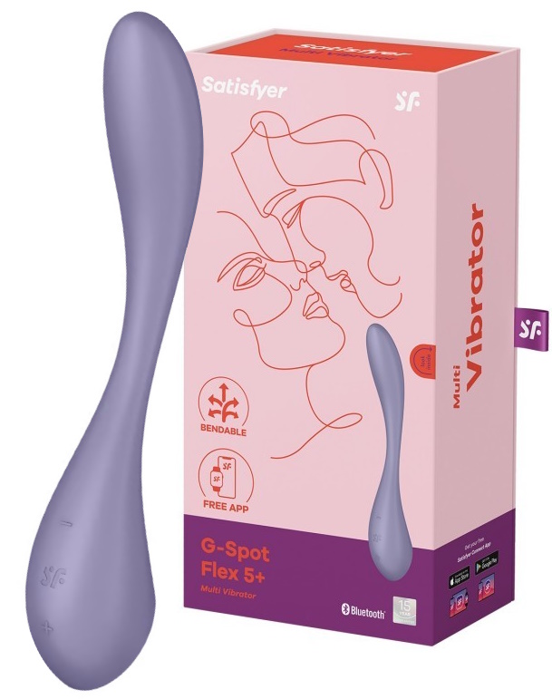 Гибкий смарт-вибратор для точки G Satisfyer G-Spot Flex 5 лиловый