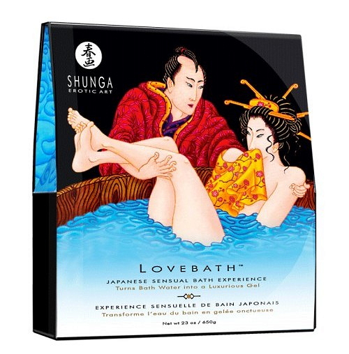 Гель для ванны Shunga Lovebath Ocean Temptation океан соблазнов 650 гр