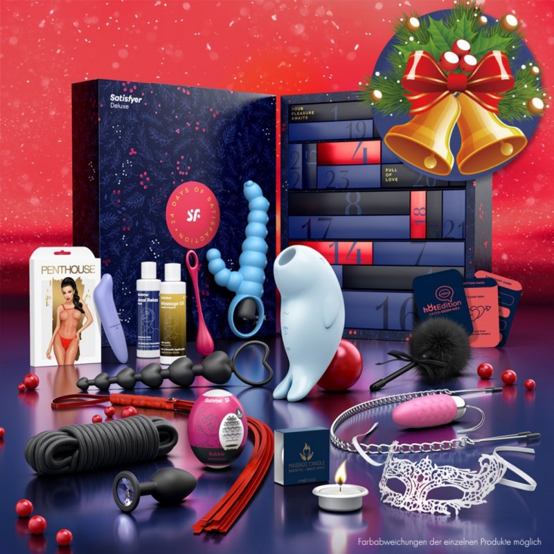 Эротический набор Satisfyer Erotic Advent Calendar Deluxe 2024