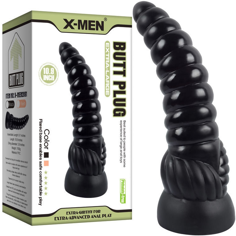 Анальная ёлочка X-Men Butt Plug 30 см