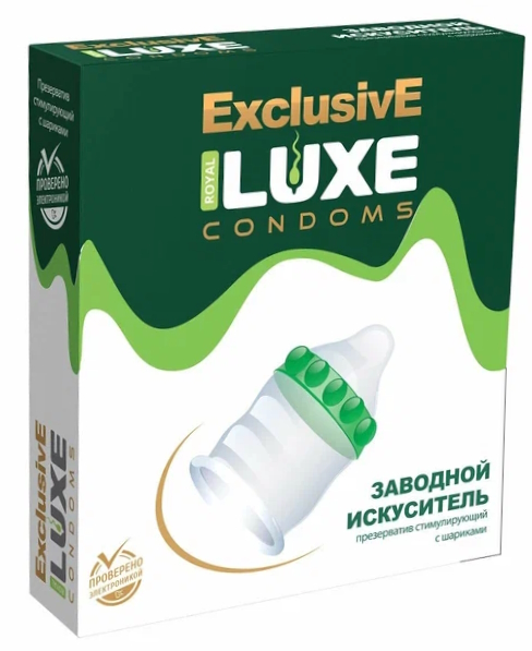 Презерватив Luxe Exclusive Заводной Искуситель 1 шт