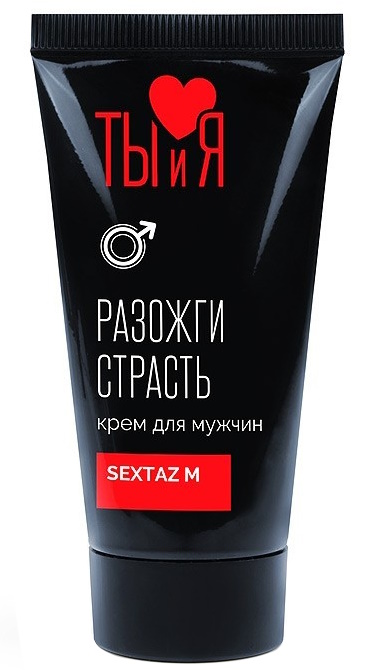 Крем для мужчин Sextaz-M с разогревающим эффектом 20 гр