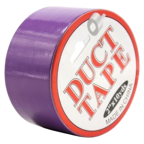 Бондажный скотч Duct Tape фиолетовый 15 м