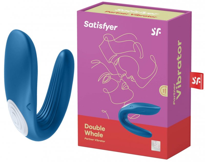 Многофункциональный стимулятор для пар Satisfyer Double Whale