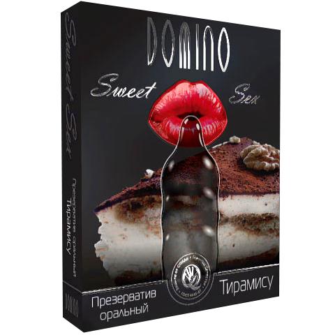 Оральные презервативы Domino Sweet Sex Тирамису 3 шт