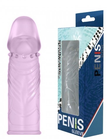 Насадка на пенис розовая Penis Sleeve