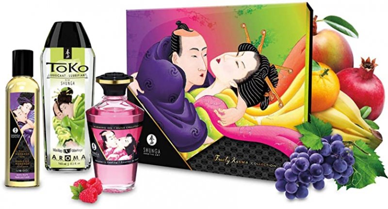 Подарочный набор Shunga Fruity Kisses Фруктовый поцелуй