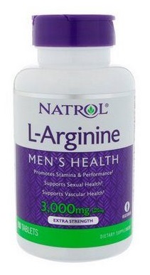 Бад для мужчин Natrol L-Arginine 3000 mg 90 таблеток