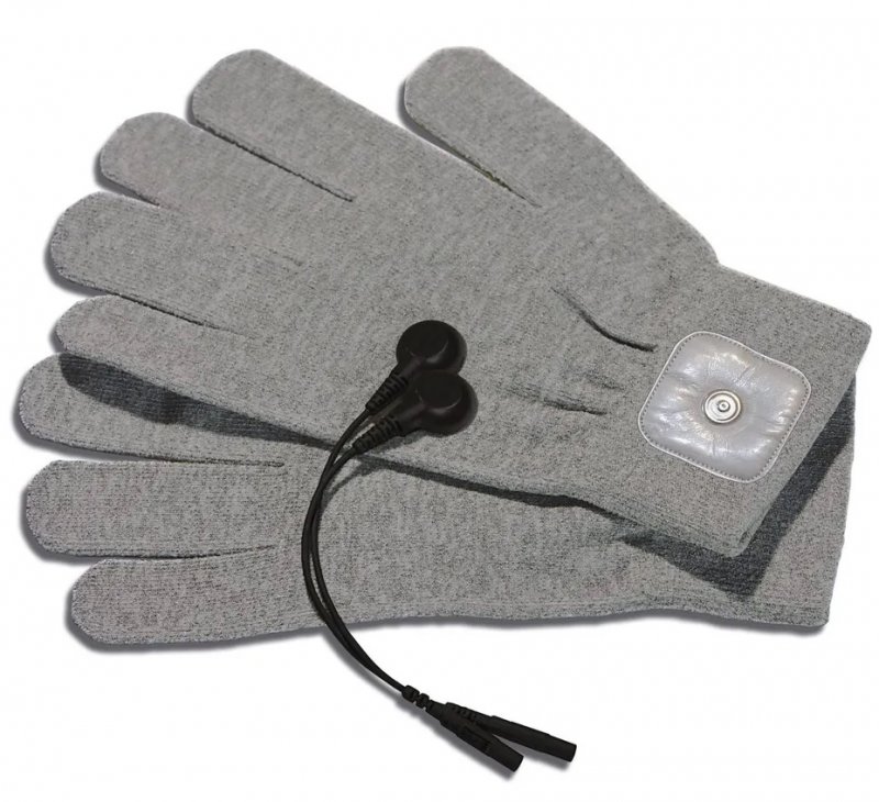 Перчатки для чувственного электромассажа Mystim Magic Gloves
