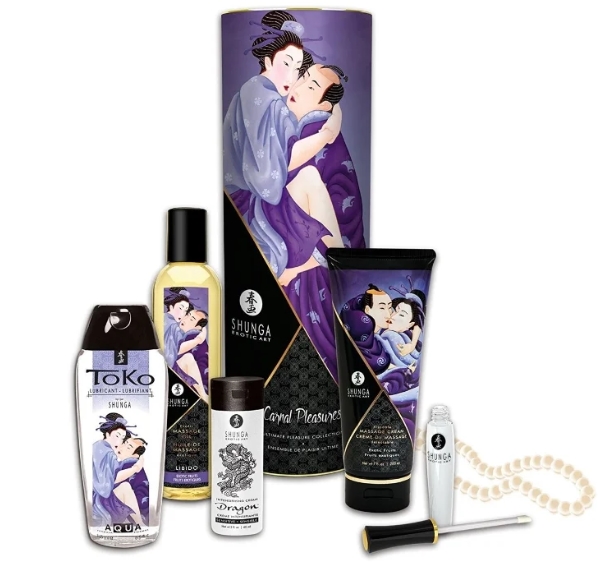 Подарочный набор Shunga Carnal Pleasures Collection Плотские утехи