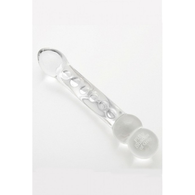 Прозрачный стимулятор Glass Massage Wand из стекла