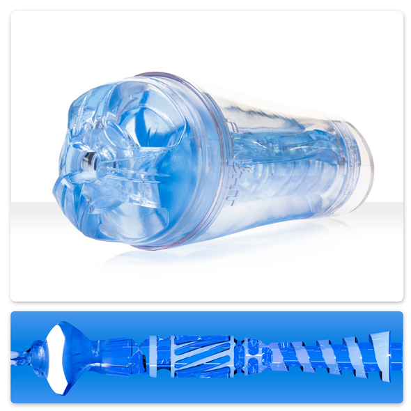 Прозрачный мастурбатор Fleshlight Flight Commander Smooth Case