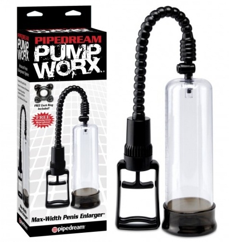 Вакуумная помпа для пениса Pump Worx Max-Width Penis Enlarger