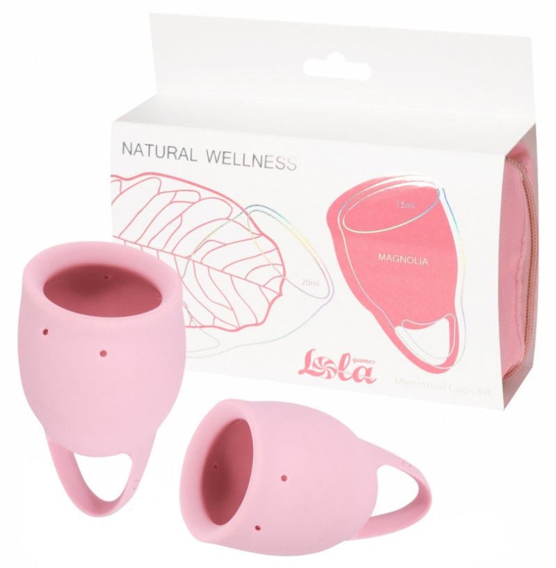 Набор менструальных чаш Natural Wellness Magnolia Light Pink
